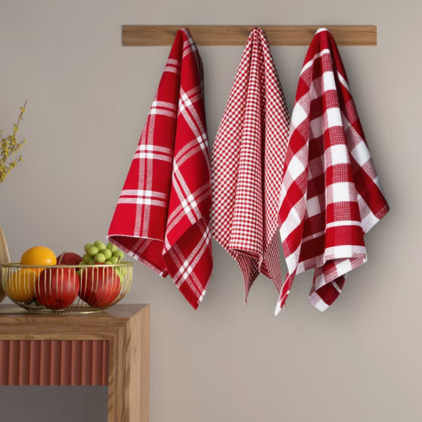 Toilet and kitchen towels
